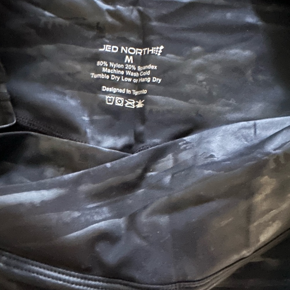 Jed north camo satin black legging